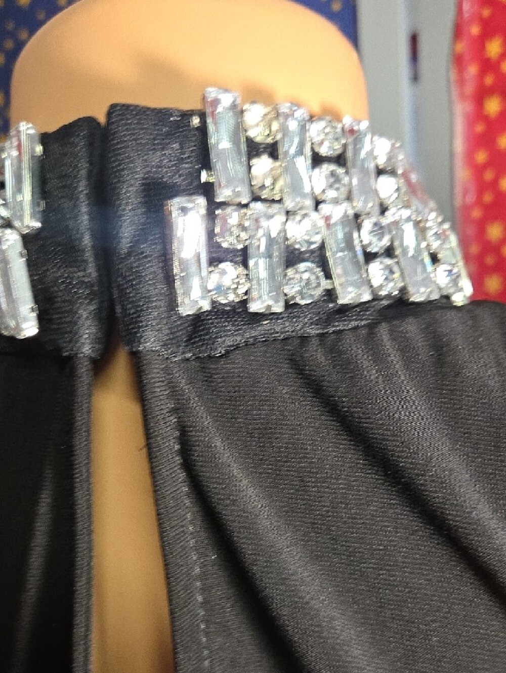 Boston Proper Black Sleeveless Jewel Collar Camisole - Picture 5 of 8